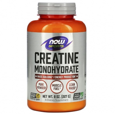  NOW Creatine Monohydrate Powder 227 