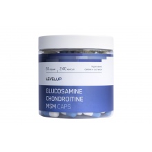  LevelUp Chondroitine + Glucosamine + MSM 240 