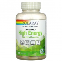  Solaray Once Daily High Energy 120 